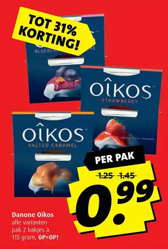 Boni Danone Oikos Os aanbieding