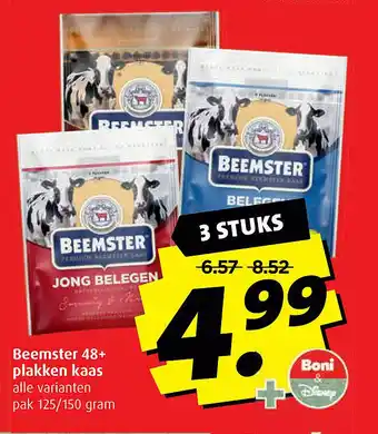 Boni Beemster 48+ plakken kaas aanbieding