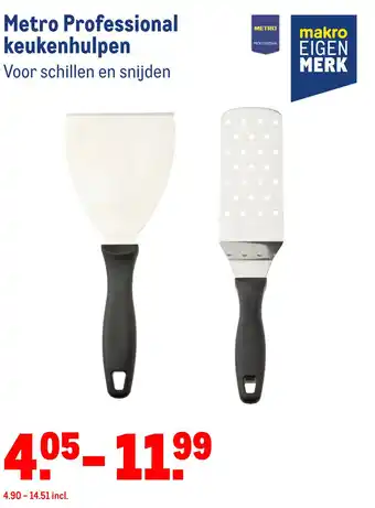 Makro Metro Professional keukenhulpen aanbieding