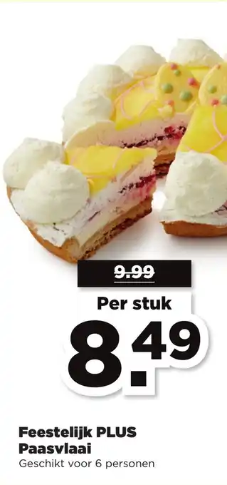 PLUS Feestelijk Paasvlaai aanbieding