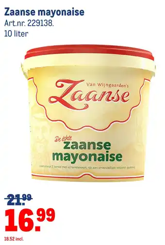 Makro Zaanse mavonaise aanbieding