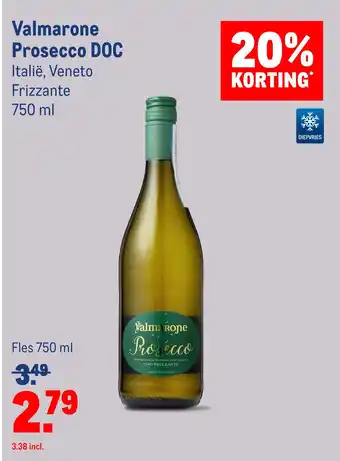 Makro Valmarone Prosecco DOC aanbieding