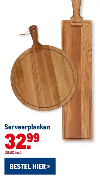 Makro Serveerplanken aanbieding