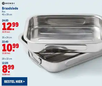 Makro Braadslede Rvs aanbieding