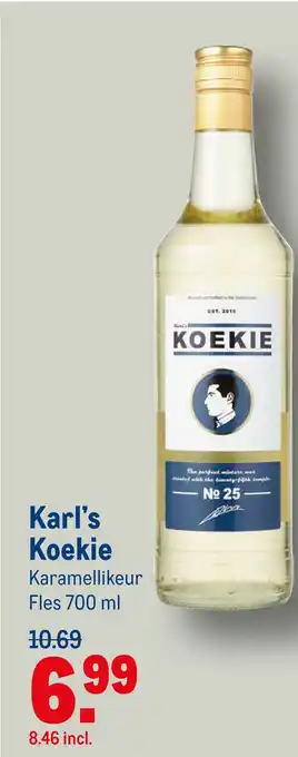 Makro Karl's Koekie Karamellikeur aanbieding