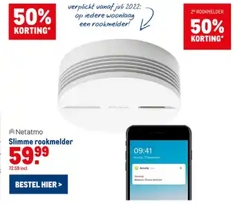 Makro Slimme rookmelder aanbieding