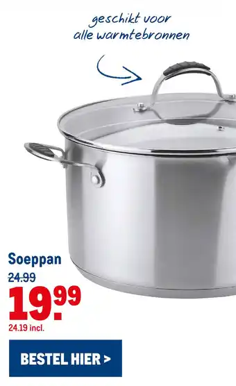 Makro Soeppan aanbieding