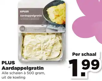PLUS Aardappelgratin 500g aanbieding