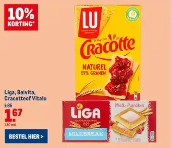 Makro Liga, Belvita, Cracotteof Vitalu aanbieding