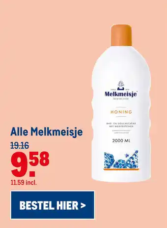 Makro Alle Melkmeisje aanbieding