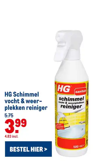 Makro HG Schimmel vocht & weer- plekken reiniger aanbieding