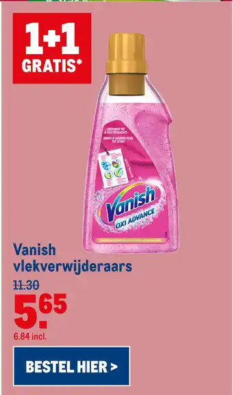 Makro we o Vanish vlekverwijderaars aanbieding