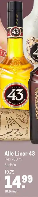 Makro Alle Licor 43 aanbieding