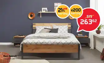 Beddenreus Bed Detroit aanbieding