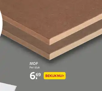 Praxis MDF aanbieding