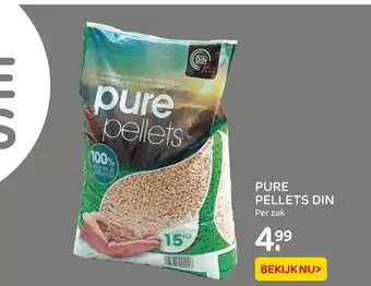 Praxis Pure pellets din aanbieding