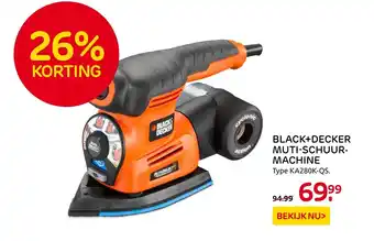 Praxis Black+decker muti-schuur-machine Type KA280K-QS aanbieding