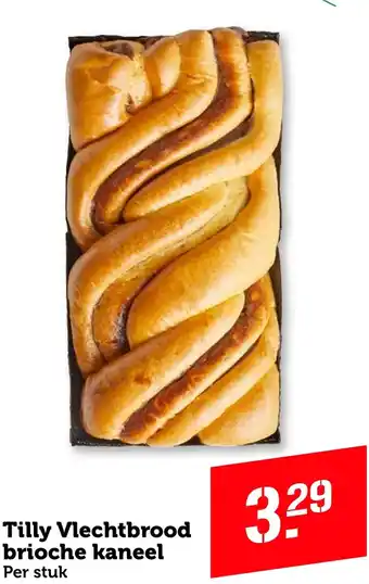 Coop Tilly Vlechtbrood brioche kaneel aanbieding