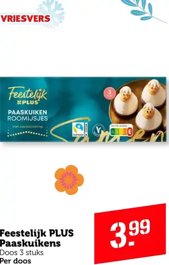 Coop Feestelijk PLUS Paaskuikens aanbieding