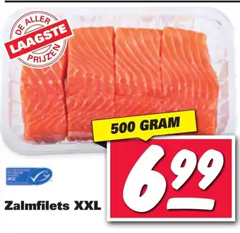 Nettorama Zalmfilet 500g aanbieding