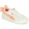 Spartoo Puma Lage Sneakers PS SUEDE BOW JELLY AC.WHIS aanbieding