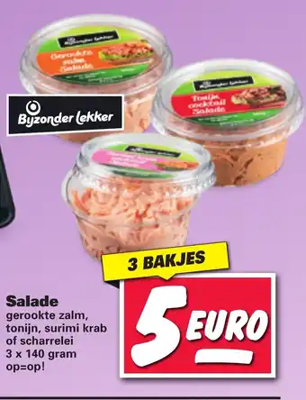 Nettorama Bijzonder Lekker Salade 3*140g aanbieding