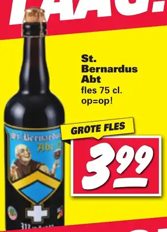 Nettorama St. Bernardus Abt 750ml aanbieding