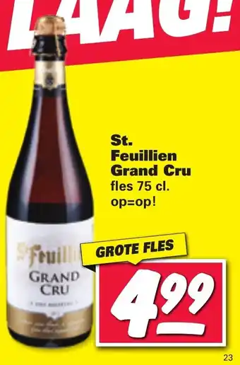 Nettorama St. Feuillien Grand Cru 750ml aanbieding