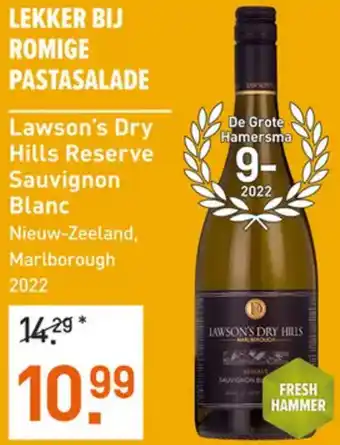 Gall & Gall Lawson's Dry Hills Reserve Sauvignon Blanc aanbieding