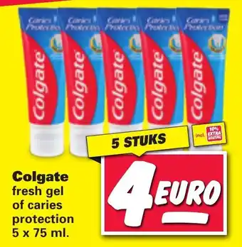 Nettorama Colgate 5x75ml aanbieding