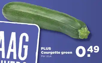 PLUS PLUS Courgette groen aanbieding