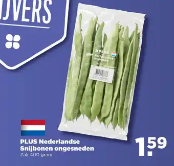 PLUS PLUS Nederlandse Snijbonen ongesneden aanbieding