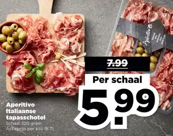 PLUS Aperitivo Italiaanse tapasschotel aanbieding