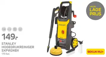 Praxis STANLEY HOGEDRUKREINIGER SXPW24BX aanbieding