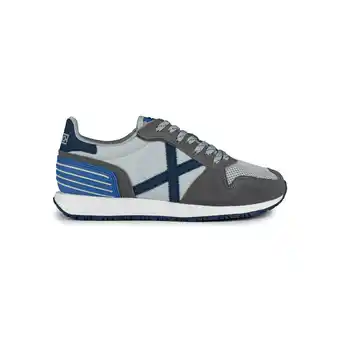 Spartoo Sneakers Munich Massana club 8620536 Gris/Azul aanbieding