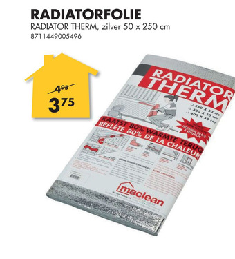 Bouwhof Radiatorfolie aanbieding