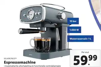 Lidl Espressomachine aanbieding