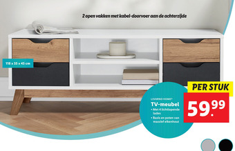 Lidl LIVARNO HOME TV-meubel aanbieding