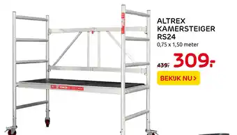 Praxis ALTREX KAMERSTEIGER RS24 aanbieding