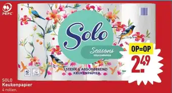 ALDI SOLO Keukenpapier aanbieding