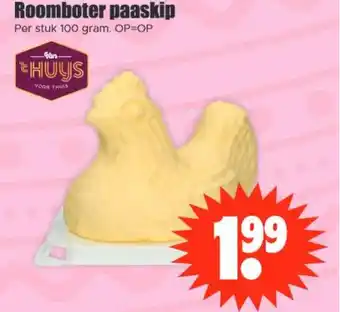 Dirk Roomboter paaskip per stuk aanbieding