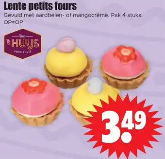 Dirk Lente petits fours aanbieding