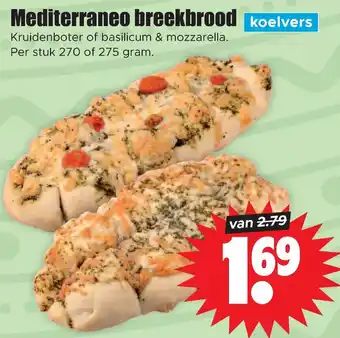 Dirk Mediterraneo breekbrood per stuk aanbieding