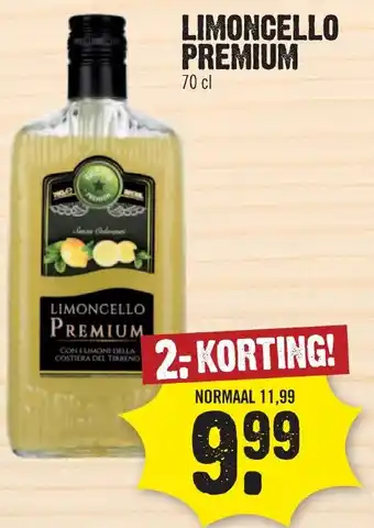 Dirk Limoncello premium 70 cl aanbieding