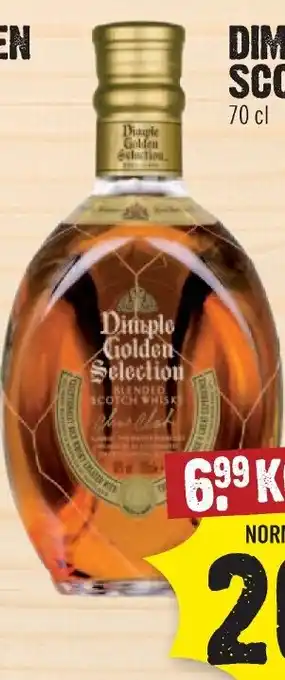 Dirk Dimple scotch whisky 70 cl aanbieding