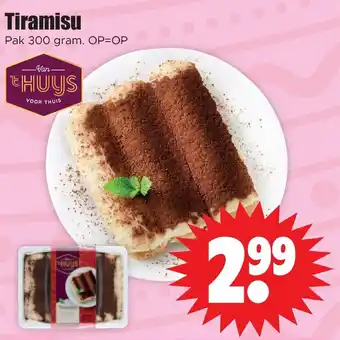 Dirk Tiramisu 300 gram aanbieding