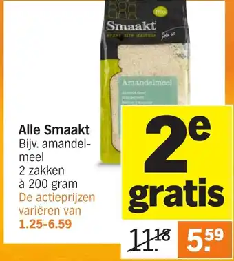 Albert Heijn Alle smaakt 200 gram aanbieding