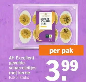 Albert Heijn Excellent gevulde scharreleitjes met kerri per pak aanbieding