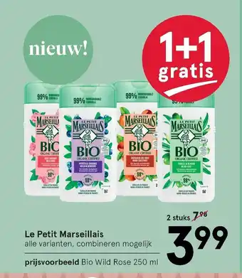 Etos Le Petit Marseillais 2 stuks aanbieding