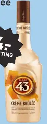 Albert Heijn Licor 43 creme brulee 70 cl aanbieding